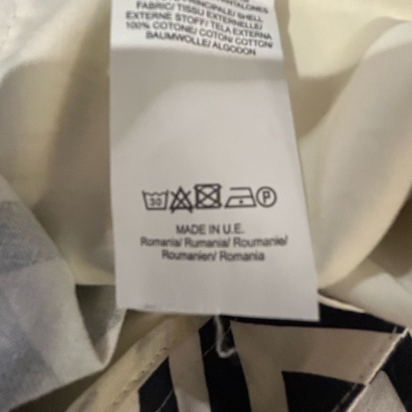 Niu Casual Pants in Black and Light Ivory, Size S - Picture 11 of 12